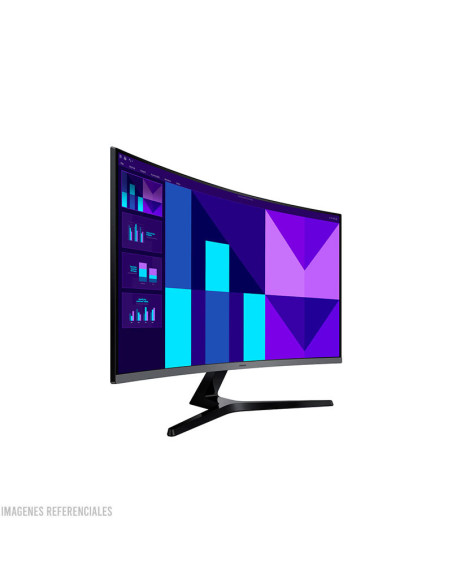 MONITOR SAMSUNG ESSENTIAL S3 D390 32" FHD CURVO ( LS32D390GANXZA )
