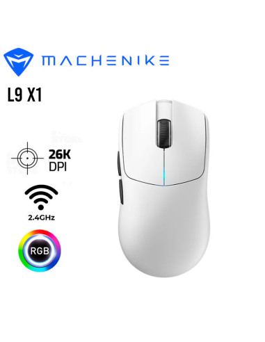 MOUSE GAMER MACHENIKE L9 X1 WHITE ( L9 X1 ) |...