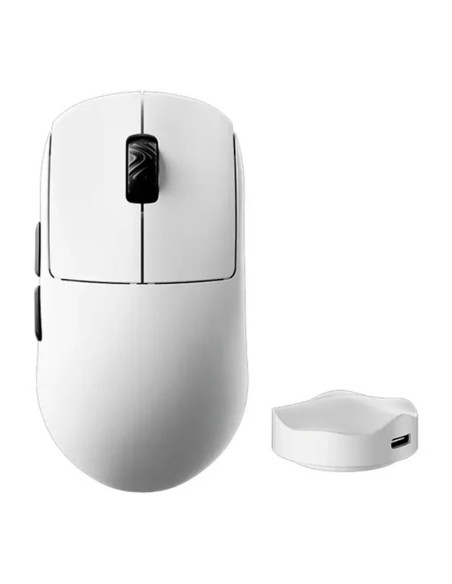 MOUSE GAMER SCYROX V8 ( V8-W ) WIRELESS - USB-C | 30K DPI | SENSOR PAW3950 | SWITCH KAILH | WHITE