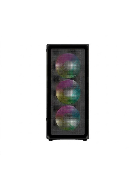 CASE GAMER THELION GLATIATOR GL307 ( GL307 ) 550W | NEGRO | VIDRIO TEMPLADO | 4-ARGB