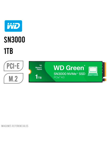 DISCO SOLIDO SSD WESTER DIGITAL 1TB SN3000 (...