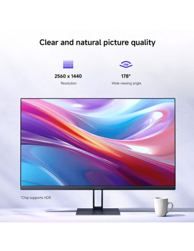 MONITOR XIAOMI A27QI EU 27 2K QHD IPS LED 100HZ...