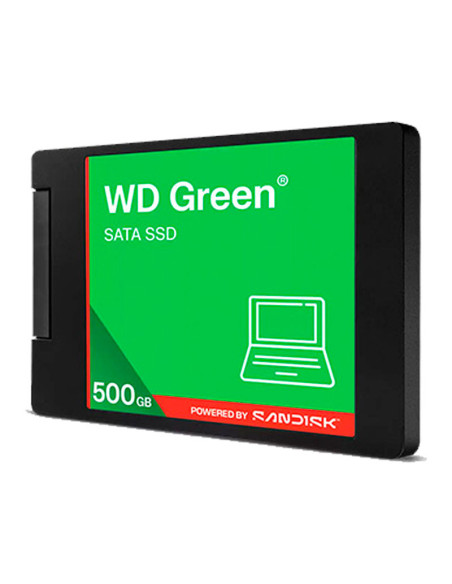 DISCO SOLIDO SSD WESTER DIGITAL 500GB SATA (WDS500G5G0A) GREEN