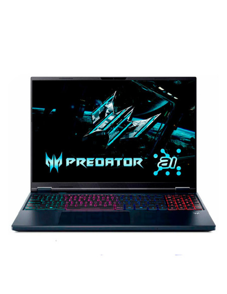 LAPTOP GAMER ACER PREDATOR 16 AI PHN16-73-7689 ULTRA 7 255HX 32GB 1TB SSD RTX 5070 8GB 16 WQXGA 240HZ FREEDOS (NH.QX5AL.001)