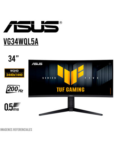 MONITOR GAMER ASUS TUF GAMING VG34WQL5A 34 2K...