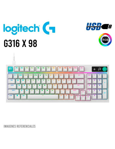 TECLADO GAMER LOGITECH G316 X 98 ( 920-014226 )...