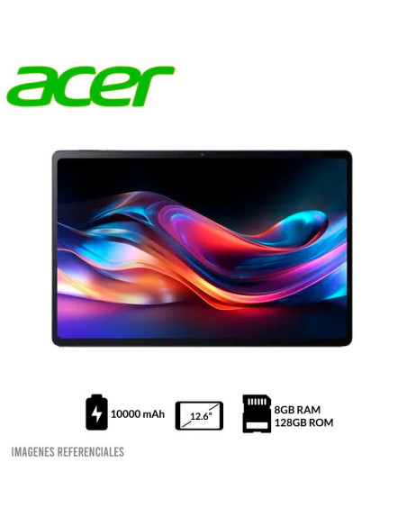 TABLET ACER ICONIA X12 A24008 MT8781 8GB 12.6 WQXGA OLED TACTIL ANDROID 14 (NT.LHUAL.002)