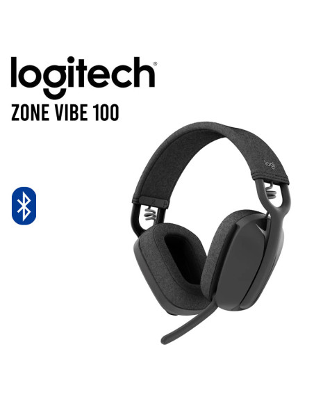 AUDIFONO LOGITECH ZONE VIBE 100 ( 981-001214 ) BLUETOOTH | BLACK