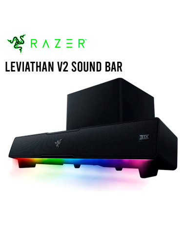 PARLANTE RAZER LEVIATHAN V2 SOUND BAR CHROMA...