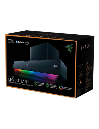 PARLANTE RAZER LEVIATHAN V2 SOUND BAR CHROMA...