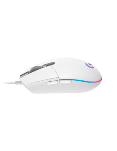 MOUSE GAMER LOGITECH G203 WHITE LIGHTSYNC (...