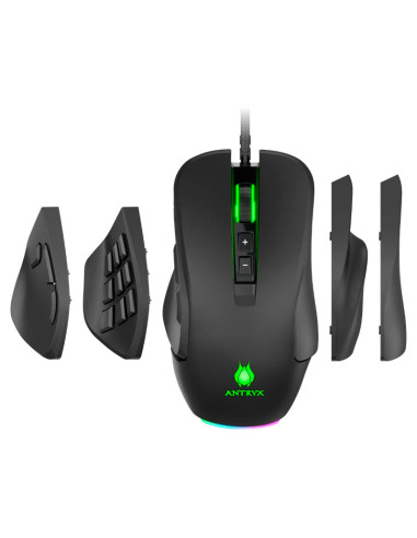 MOUSE GAMER ANTRYX XCALIBUR CHROME STORM (...