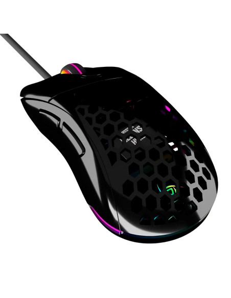 MOUSE VSG AQUILA AIR BLACK BRILLANTE ( VG-M550-BLK-GLO ) GAMING | 16K DPI | SENSOR PMW3389 | LED-RGB