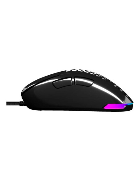 MOUSE VSG AQUILA AIR BLACK BRILLANTE ( VG-M550-BLK-GLO ) GAMING | 16K DPI | SENSOR PMW3389 | LED-RGB