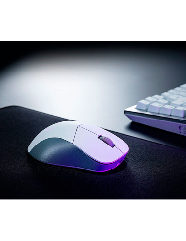 MOUSE GAMING COOLER MASTER MM731 WHITE MATTE (...