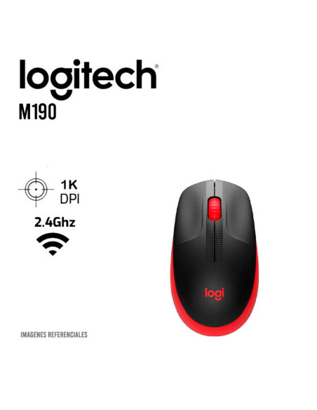 MOUSE LOGITECH M190 ( 910-005904 ) WIRELESS