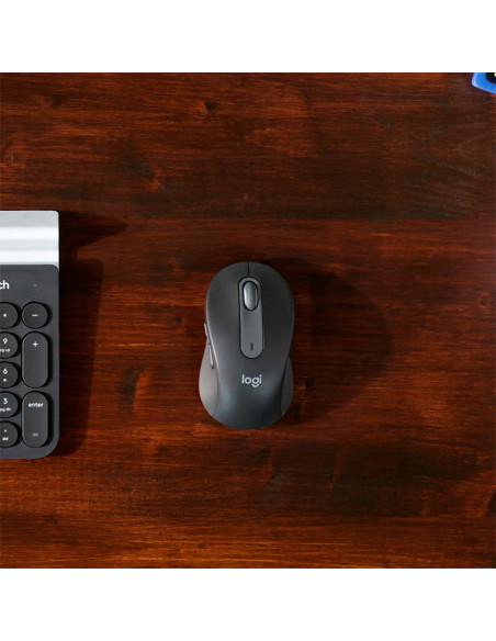 MOUSE LOGITECH SIGNATURE M650 SILET WIRELESS BLUETOOTH BLACK (910-006250)
