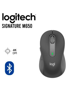 MOUSE LOGITECH SIGNATURE M650 SILET WIRELESS BLUETOOTH...