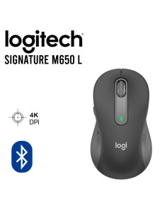 MOUSE LOGITECH SIGNATURE M650 L SILET WIRELESS (...
