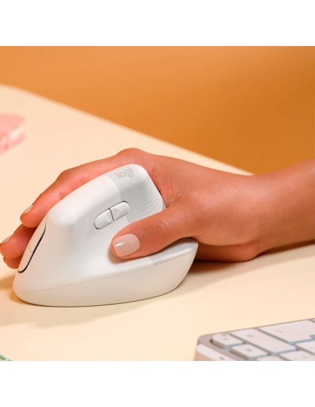 MOUSE LOGITECH LIFT VERTICAL ( 910-006469 ) WIRELES - BT | WHITE