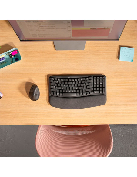 MOUSE LOGITECH LIFT LEFT VERTICAL ERGONOMICO ( 910-006467 ) WIRELESS - BT | BLACK