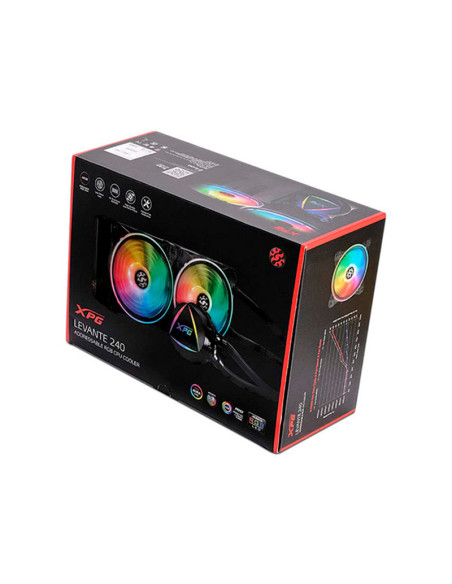 SISTEMA DE ENFRIAMIENTO LIQUIDO XPG LEVANTE 240MM ( LEVANTE240-BKCWW ) LED-RGB