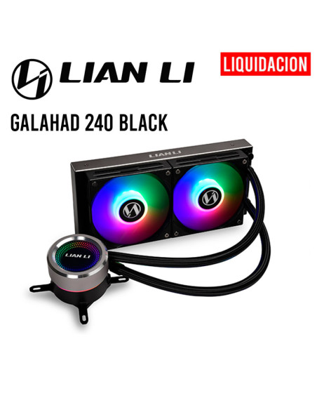 SISTEMA DE ENFRIAMIENTO LIQUIDO LIAN LI GALAHAD 240 BLACK ARGB