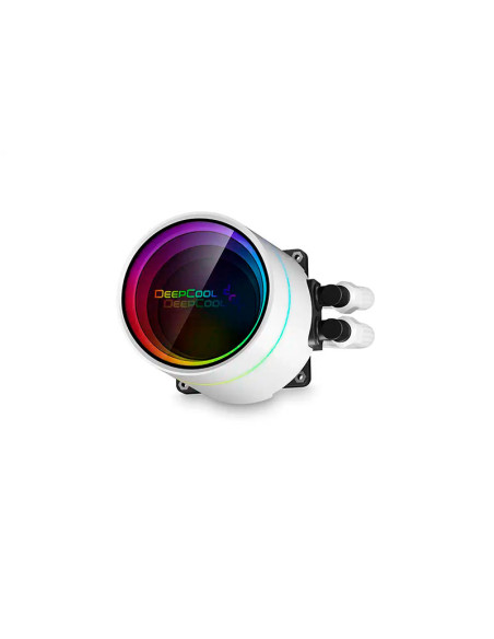 SISTEMA DE ENFRIAMIENTO LIQUIDO DEEPCOOL CASTLE 240EX A-RGB WHITE ( DP-GS-H12W-CSL240EX-AR-WH ) LED-ARGB