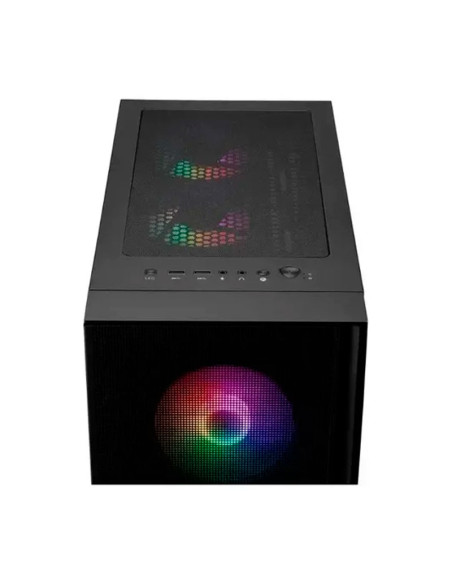 CASE GAMER MSI MAG FORGE 120A AIRFLOW ( 306-7G23A41-HH9 ) NEGRO | 6 LED-ARGB