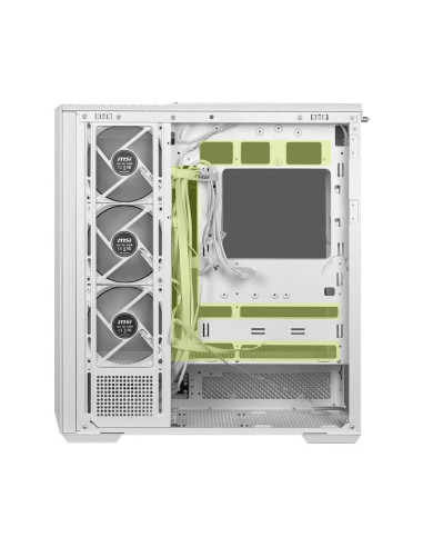 CASE GAMER MSI MAG PANO 130R PZ WHITE| VIDRIO...