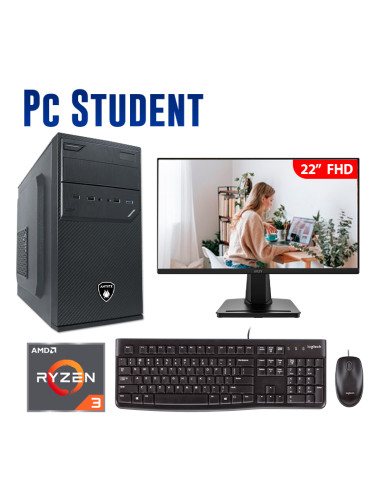 COMPUTADORA STUDENT RYZEN 3-3200G OEM 16GB D...
