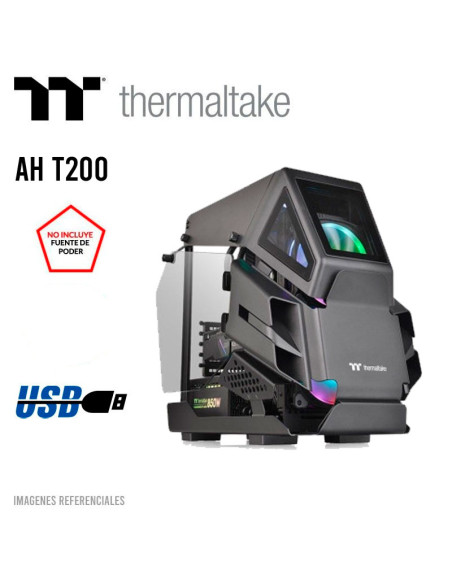 CASE THERMALTAKE AH T200 ( CA-1R4-00S1WN-00 )  VIDRIO TEMPLADO | SIN FUENTE