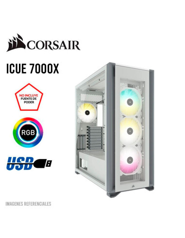 CASE CORSAIR ICUE 7000X WHITE ( CC-9011227-WW )...