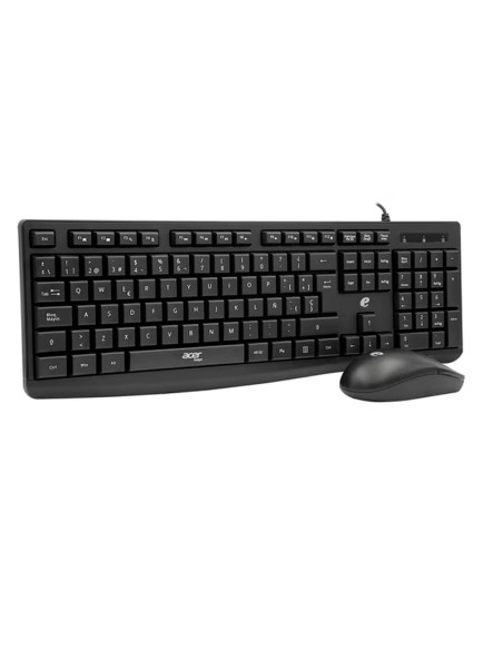KIT ACER EAK040 (EAK040-SP) TECLADO + MOUSE| BLACK