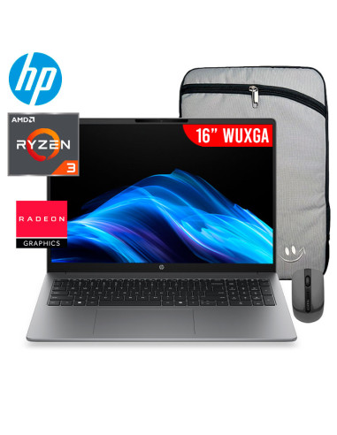 LAPTOP HP 200 G2A RYZEN 3-210 8GB 256GB SSD...