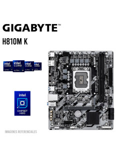 MAINBOARD GIGABYTE H810M K (9MH810MK-00-G10) DDR5 LGA 1851