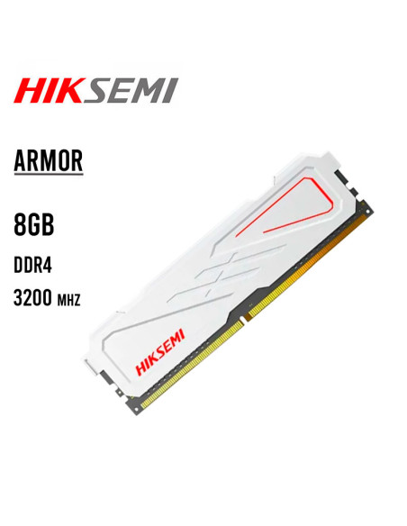 MEMORIA RAM HIKSEMI 8GB/3200MHZ ARMOR ( HSC408U32E2 8G ) WHITE
