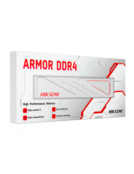 MEMORIA RAM HIKSEMI 8GB/3200MHZ ARMOR ( HSC408U32E2 8G ) WHITE