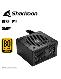 FUENTE DE PODER SHARKOON 850W REBEL P15| 80 PLUS GOLD|...
