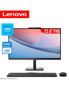 ALL IN ONE LENOVO V100 CELERON N100 8GB 512GB SSD 23.8"...