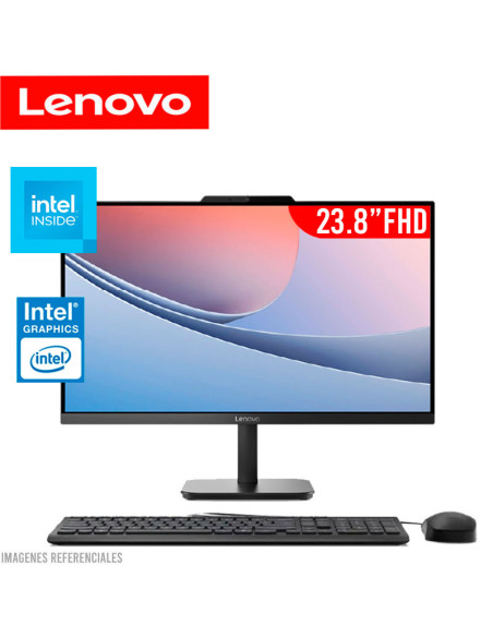 ALL IN ONE LENOVO V100 CELERON N100 8GB 512GB SSD 23.8" FHD IPS FREEDOS ( 13JA003RLD )