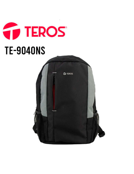 MOCHILA TEROS 15.6" (TE-9040NS) NEGRO/GRIS