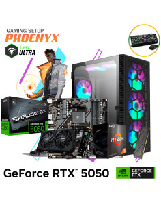SETUP GAMER PHOENYX RYZEN 5-5500 16GB 512GB SSD GEFORCE...