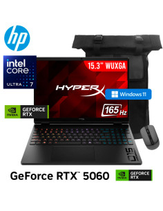 LAPTOP GAMER HP HYPERX OMEN 15-GA0070WM ULTRA 7-255H 16GB...