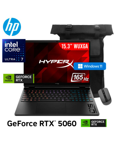 LAPTOP GAMER HP HYPERX OMEN 15-GA0070WM ULTRA...