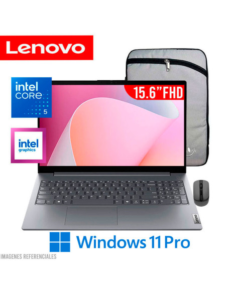 LAPTOP LENOVO V15 G5 IRL CORE 5-210H 8GB 512GB SSD 15.6 FHD WINDOWS 11 PRO (83HFS03B00)