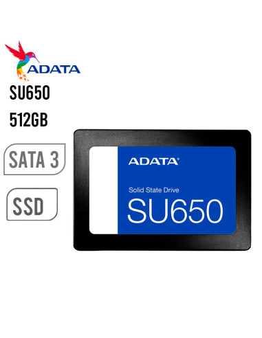 DISCO SOLIDO SSD ADATA 512GB SU650...