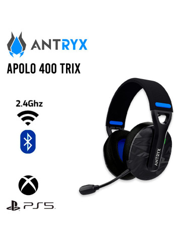 AUDIFONO GAMER ANTRYX APOLO 400 TRIX...