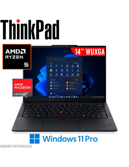 LAPTOP LENOVO THINKPAD E14 GEN 7 RYZEN 5-220 16GB 1TB SSD 14 WUXGA WINDOWS 11 PRO (21T10003LM)