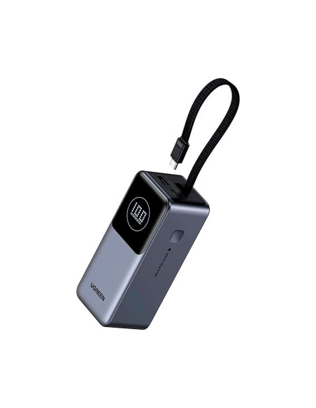 POWER BANK UGREEN 20000MAH ( PB723 ) 130W CARGA RAPIDA | 1 CABLE USB-C IN/OUT - 1 USB-C IN/OUT - 1 USB A OUT | (55365B)